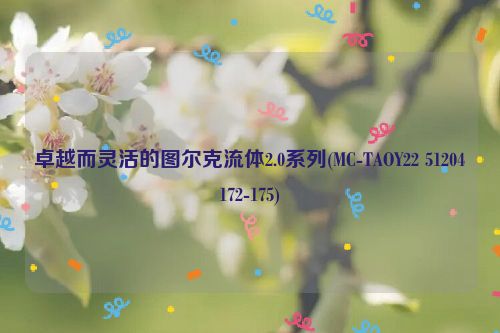 卓越而灵活的图尔克流体2.0系列(MC-TAOY22 51204172-175)