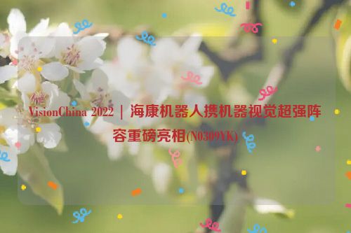 VisionChina 2022 | 海康机器人携机器视觉超强阵容重磅亮相(N0309YK)