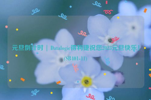 元旦倒计时 | Datalogic得利捷祝您2023元旦快乐！(SB401-11)