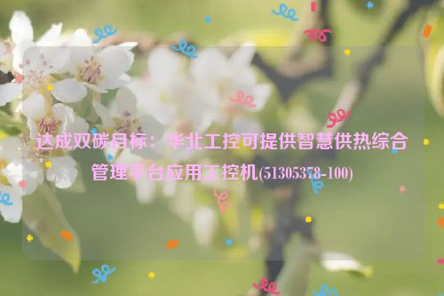 达成双碳目标：华北工控可提供智慧供热综合管理平台应用工控机(51305378-100)